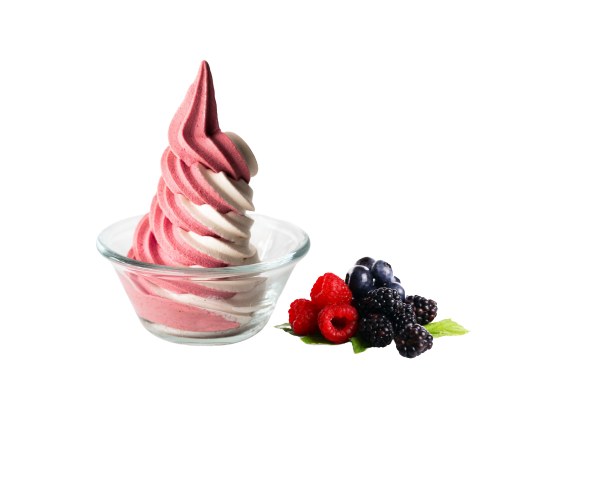 Mixed Berries Vanilla Swirl Ice Cream