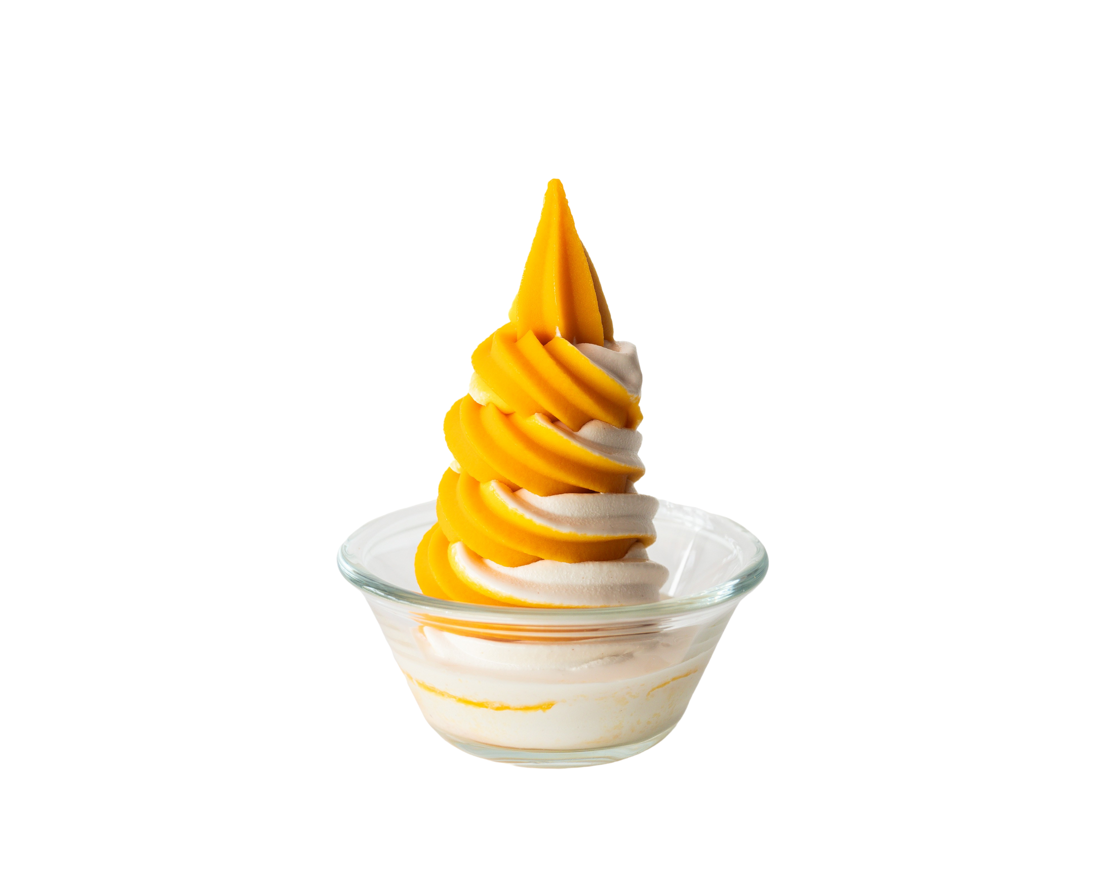 Mango Vanilla Mix Swirl Ice Cream